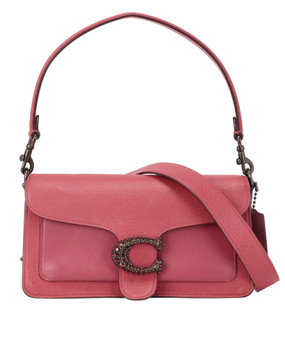 Tabby Shoulder Bag 26, &pound;250, Handbags, Pink, Leather, Front view